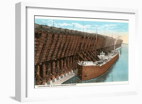 Loading Ore, Duluth, Minnesota-null-Framed Art Print