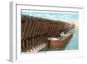 Loading Ore, Duluth, Minnesota-null-Framed Art Print