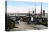 Loading Potatoes, Jersey, 1908-null-Stretched Canvas