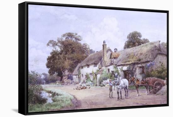 Loading Straw-Henry Sykes-Framed Stretched Canvas