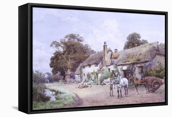 Loading Straw-Henry Sykes-Framed Stretched Canvas