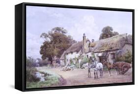 Loading Straw-Henry Sykes-Framed Stretched Canvas