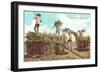Loading Sugar Cane, Hawaii-null-Framed Art Print