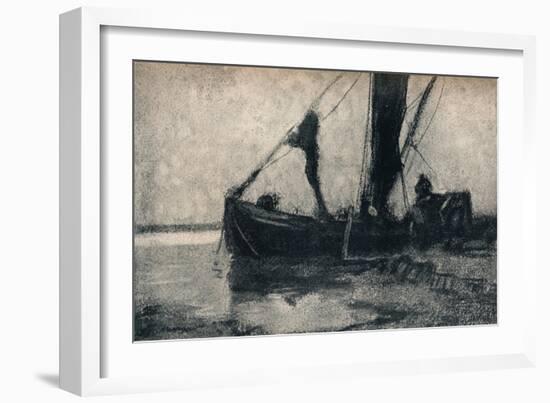 'Loading the Barge', c19th century-Frank Mura-Framed Giclee Print