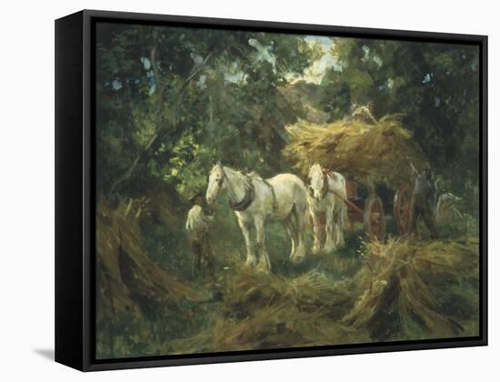 Loading the Hayrick-Arthur Lemon-Framed Stretched Canvas