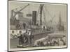Loading the Warree, at Woolwich, with Stores for the Ashantee War-null-Mounted Giclee Print
