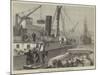 Loading the Warree, at Woolwich, with Stores for the Ashantee War-null-Mounted Giclee Print