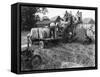 Loading Threshed Barley-null-Framed Stretched Canvas