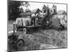 Loading Threshed Barley-null-Mounted Photographic Print