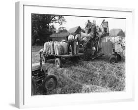 Loading Threshed Barley-null-Framed Photographic Print