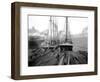 Loading Timber at Tacoma Mill, 1909-Asahel Curtis-Framed Premium Giclee Print