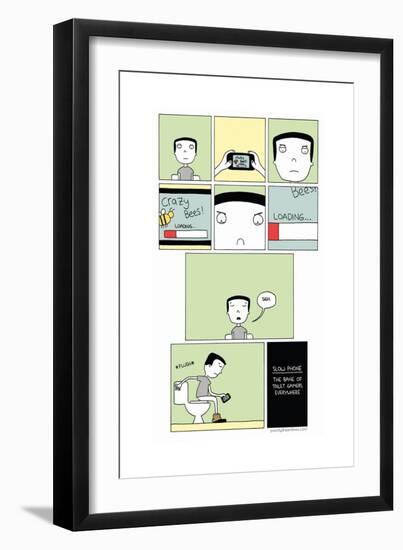 Loading-Reza Farazmand-Framed Art Print