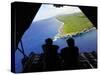 Loadmasters Look Out over Tumon Bay from a C-130 Hercules-Stocktrek Images-Stretched Canvas