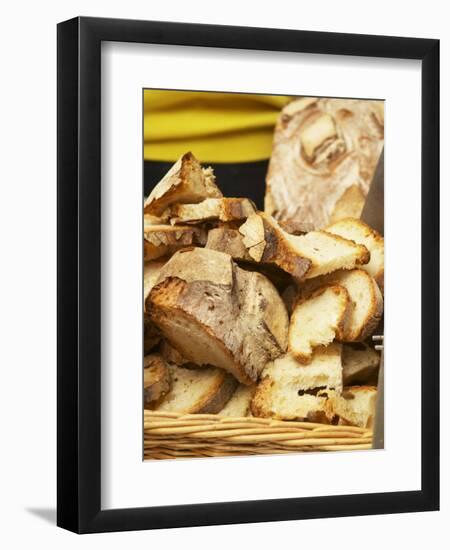 Loaf of Country Bread, Ferme De Biorne, Duck and Fowl Farm, Dordogne, France-Per Karlsson-Framed Premium Photographic Print