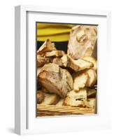 Loaf of Country Bread, Ferme De Biorne, Duck and Fowl Farm, Dordogne, France-Per Karlsson-Framed Photographic Print