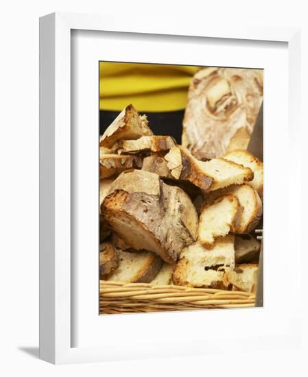 Loaf of Country Bread, Ferme De Biorne, Duck and Fowl Farm, Dordogne, France-Per Karlsson-Framed Photographic Print