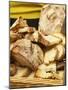 Loaf of Country Bread, Ferme De Biorne, Duck and Fowl Farm, Dordogne, France-Per Karlsson-Mounted Photographic Print
