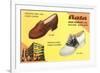 Loafers and Saddleshoes Advertisement-null-Framed Premium Giclee Print