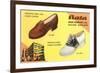 Loafers and Saddleshoes Advertisement-null-Framed Premium Giclee Print