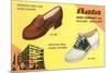 Loafers and Saddleshoes Advertisement-null-Mounted Premium Giclee Print