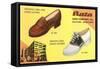 Loafers and Saddleshoes Advertisement-null-Framed Stretched Canvas