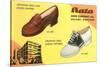 Loafers and Saddleshoes Advertisement-null-Stretched Canvas