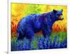 Loafing In The Lupin-Marion Rose-Framed Giclee Print