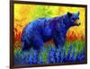 Loafing In The Lupin-Marion Rose-Framed Giclee Print