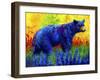 Loafing In The Lupin-Marion Rose-Framed Giclee Print