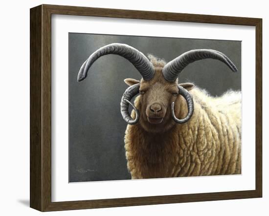 Loaghtan Ram-Jeremy Paul-Framed Giclee Print