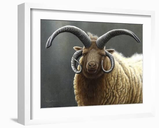 Loaghtan Ram-Jeremy Paul-Framed Giclee Print