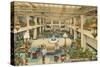 Lobby, Davenport Hotel, Spokane, Washington-null-Stretched Canvas