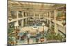 Lobby, Davenport Hotel, Spokane, Washington-null-Mounted Art Print