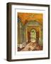 Lobby in the Asylum-Vincent van Gogh-Framed Giclee Print