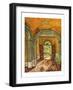 Lobby in the Asylum-Vincent van Gogh-Framed Giclee Print