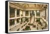 Lobby, Jefferson Hotel, Richmond, Virginia-null-Framed Stretched Canvas