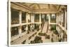 Lobby, Jefferson Hotel, Richmond, Virginia-null-Stretched Canvas