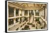 Lobby, Jefferson Hotel, Richmond, Virginia-null-Framed Stretched Canvas