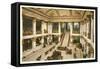 Lobby, Jefferson Hotel, Richmond, Virginia-null-Framed Stretched Canvas