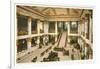 Lobby, Jefferson Hotel, Richmond, Virginia-null-Framed Art Print