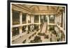 Lobby, Jefferson Hotel, Richmond, Virginia-null-Framed Art Print