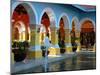 Lobby of Iberostar Resort, Mayan Riviera, Mexico-Lisa S. Engelbrecht-Mounted Photographic Print