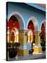 Lobby of Iberostar Resort, Mayan Riviera, Mexico-Lisa S. Engelbrecht-Stretched Canvas