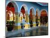 Lobby of Iberostar Resort, Mayan Riviera, Mexico-Lisa S. Engelbrecht-Mounted Photographic Print