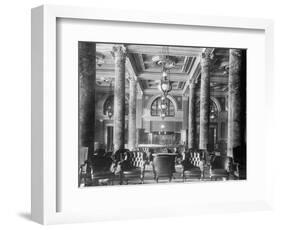 Lobby of New Willard Hotel in Washington, Dc-null-Framed Photographic Print