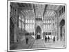 Lobby of the Houses of Commons, London, 1900-null-Mounted Giclee Print