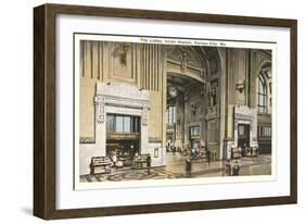 Lobby, Union Station, Kansas City, Missouri-null-Framed Art Print