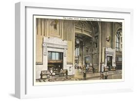 Lobby, Union Station, Kansas City, Missouri-null-Framed Art Print