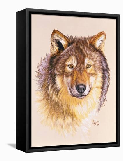 Lobo-Barbara Keith-Framed Stretched Canvas