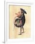 Lobster 1873 'Missing Links' Parade Costume Design-Charles Briton-Framed Giclee Print